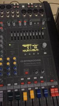 Dynacord mixer Powermate 2200 & 1600 